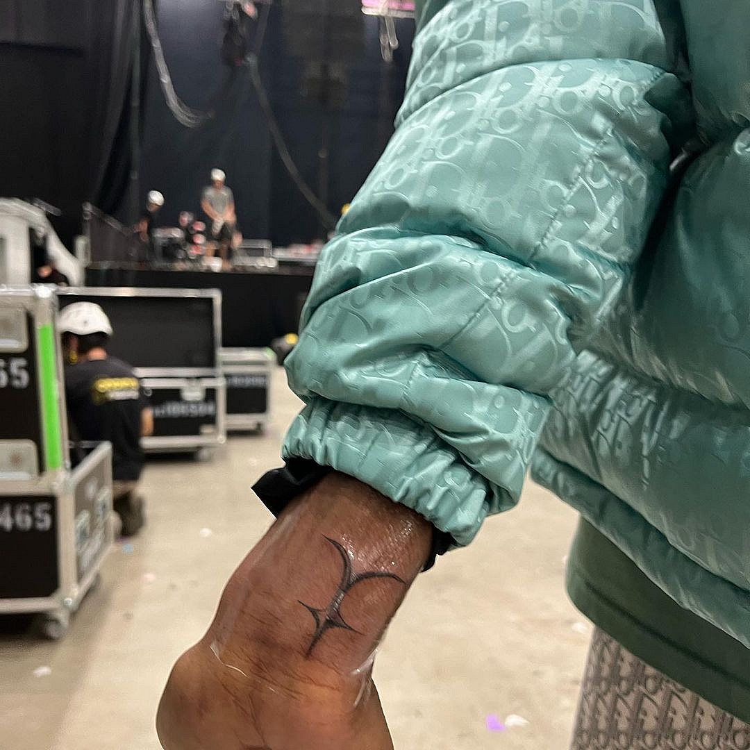 Lil Nas X gets his first tattoo ever