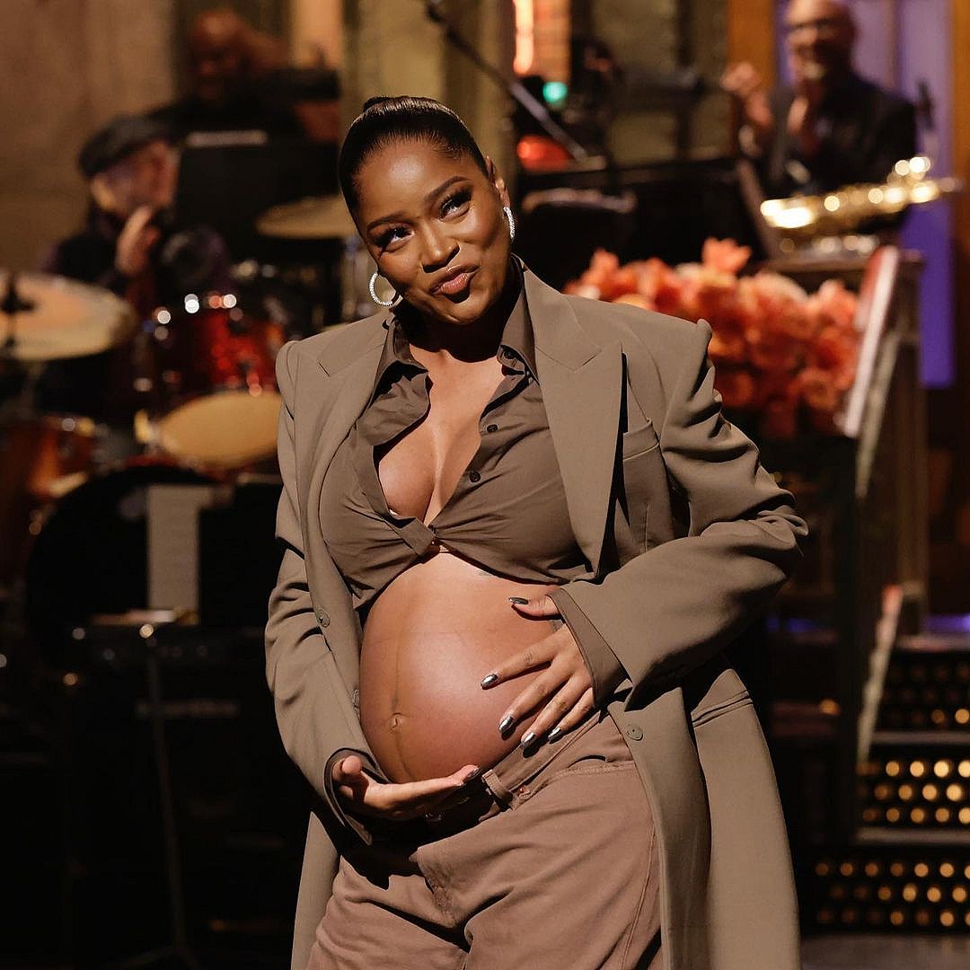 Keke Palmer Stuns Fans With Baby Bump Reveal During 'SNL'