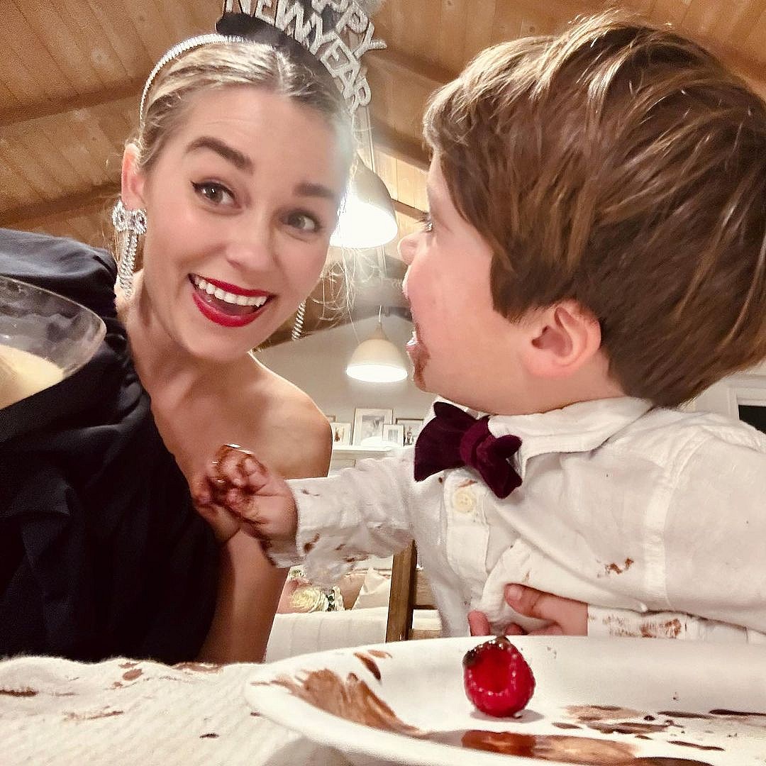 Lauren Conrad and her son