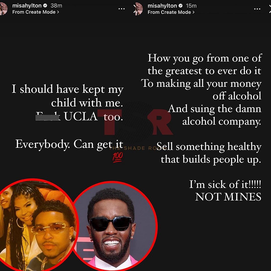 Diddy's Baby Mama Misa Hylton Slams Mogul Amid Son's Arrest