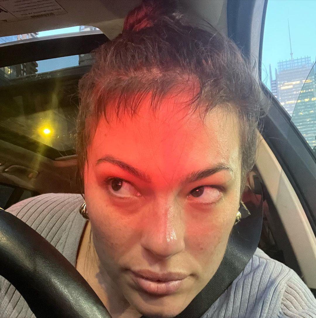 Ashley Graham details postpartum hair loss