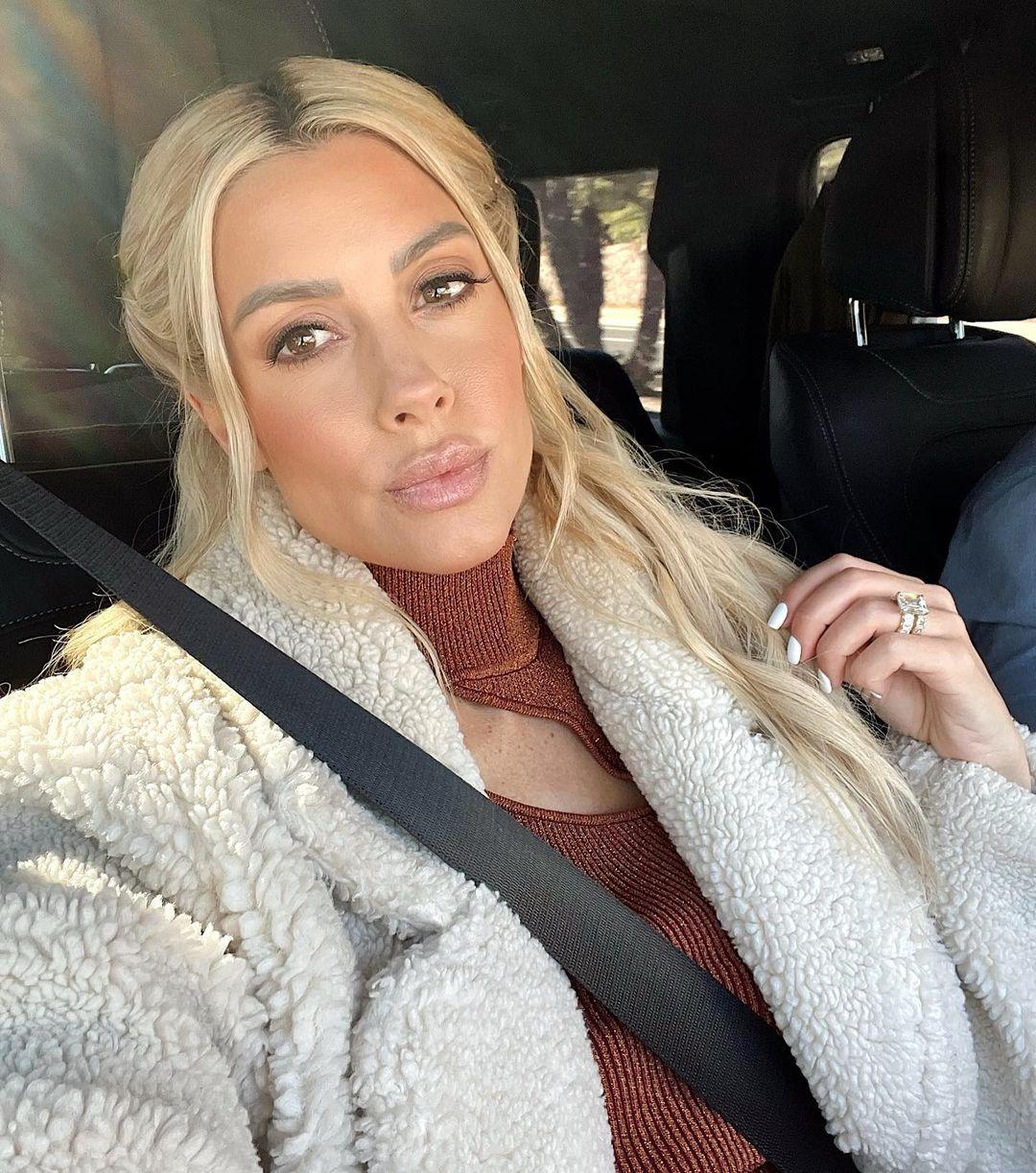 Heather Rae Young's post on her Instagram page
