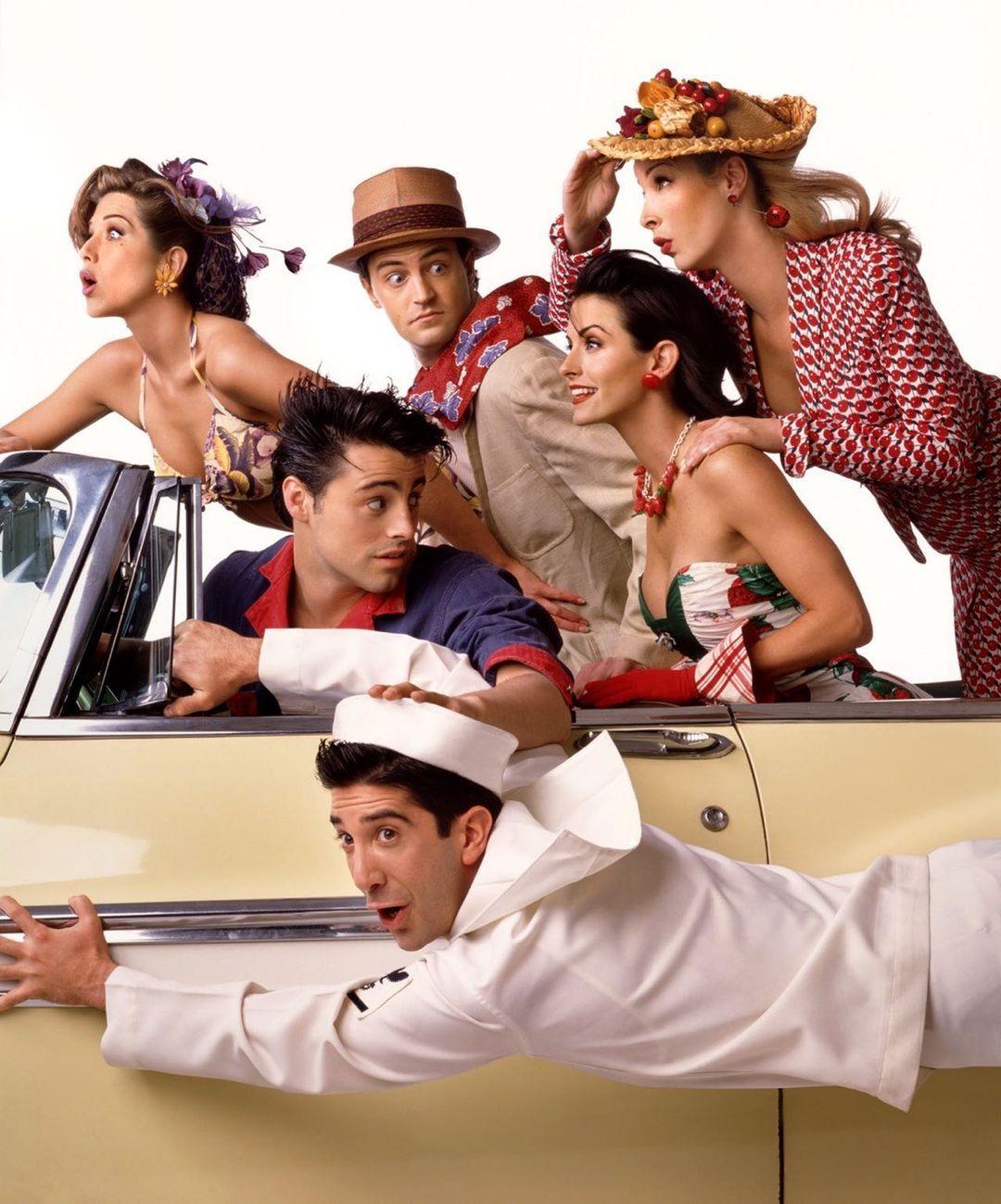 The cast of 'Friends'