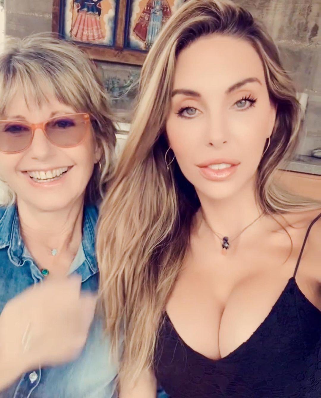 Olivia Newton-John and daughter Chloe Lattanzi