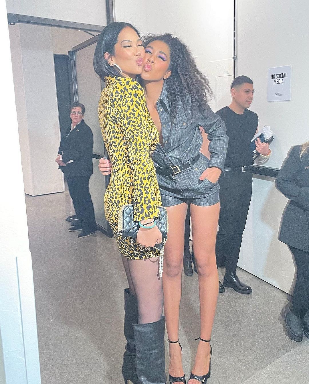 Kimora and Aoki Lee Simmons