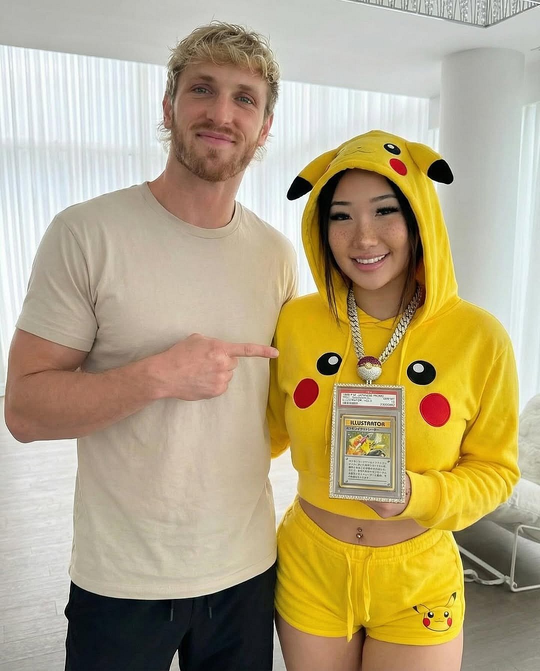 Logan Paul and Emmi Bunny