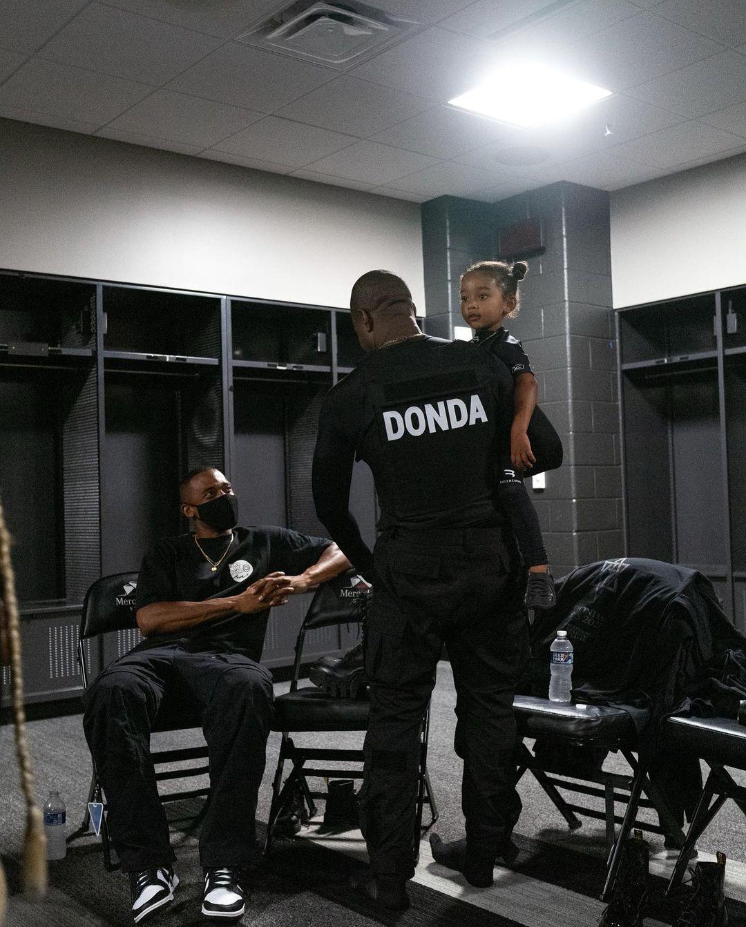 Kim Kardashian Goes Full Bondage For 'Donda' Listening Event