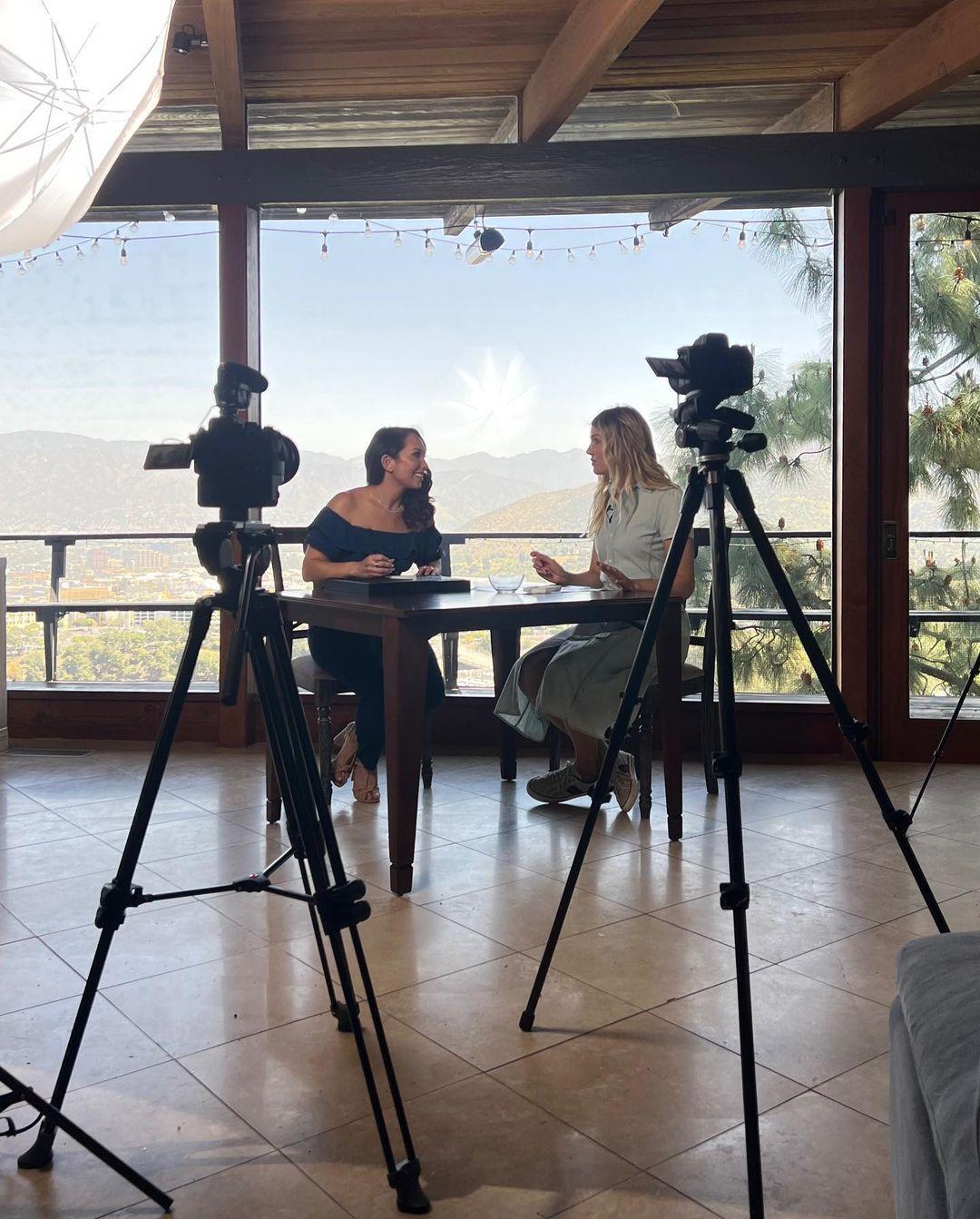 Amanda Kloots Talks Dealing With Criticism For Dating After Husband's Death On Cheryl Burke's Diving Deep