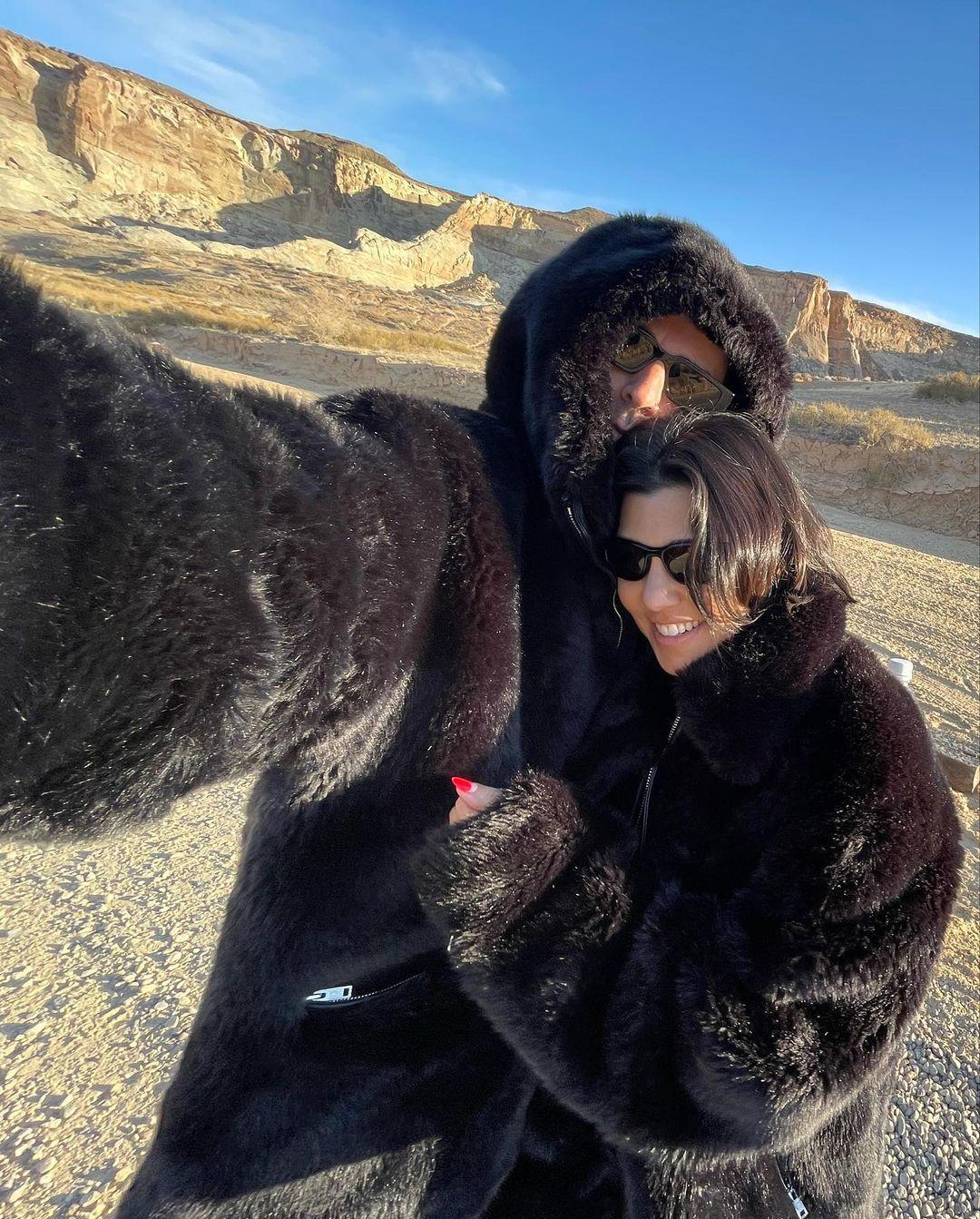 Kourtney Kardashian and Travis Barker celebrate Valentine's Day