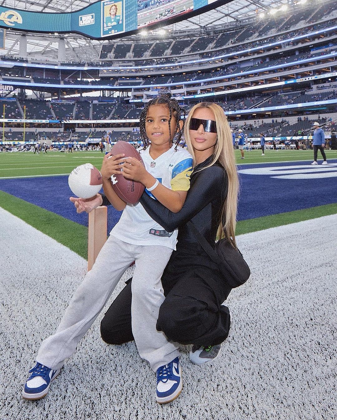 Kim Kardashian's post on her Instagram page