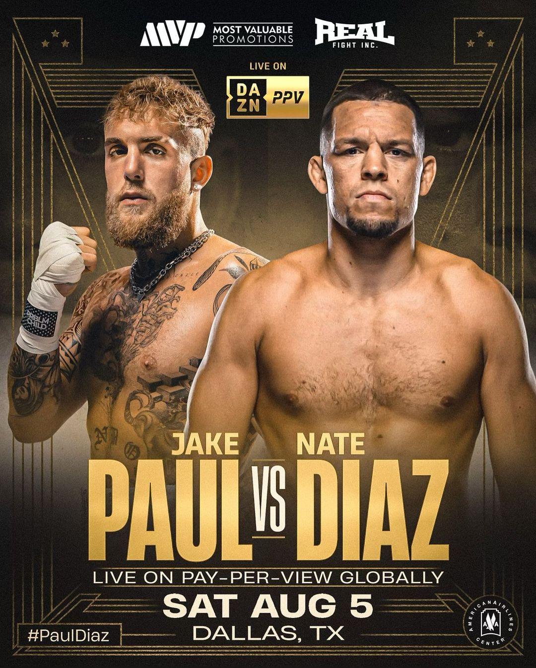 Nate Diaz Posts To Instagram Hours After Street Fight With Logan Paul Lookalike