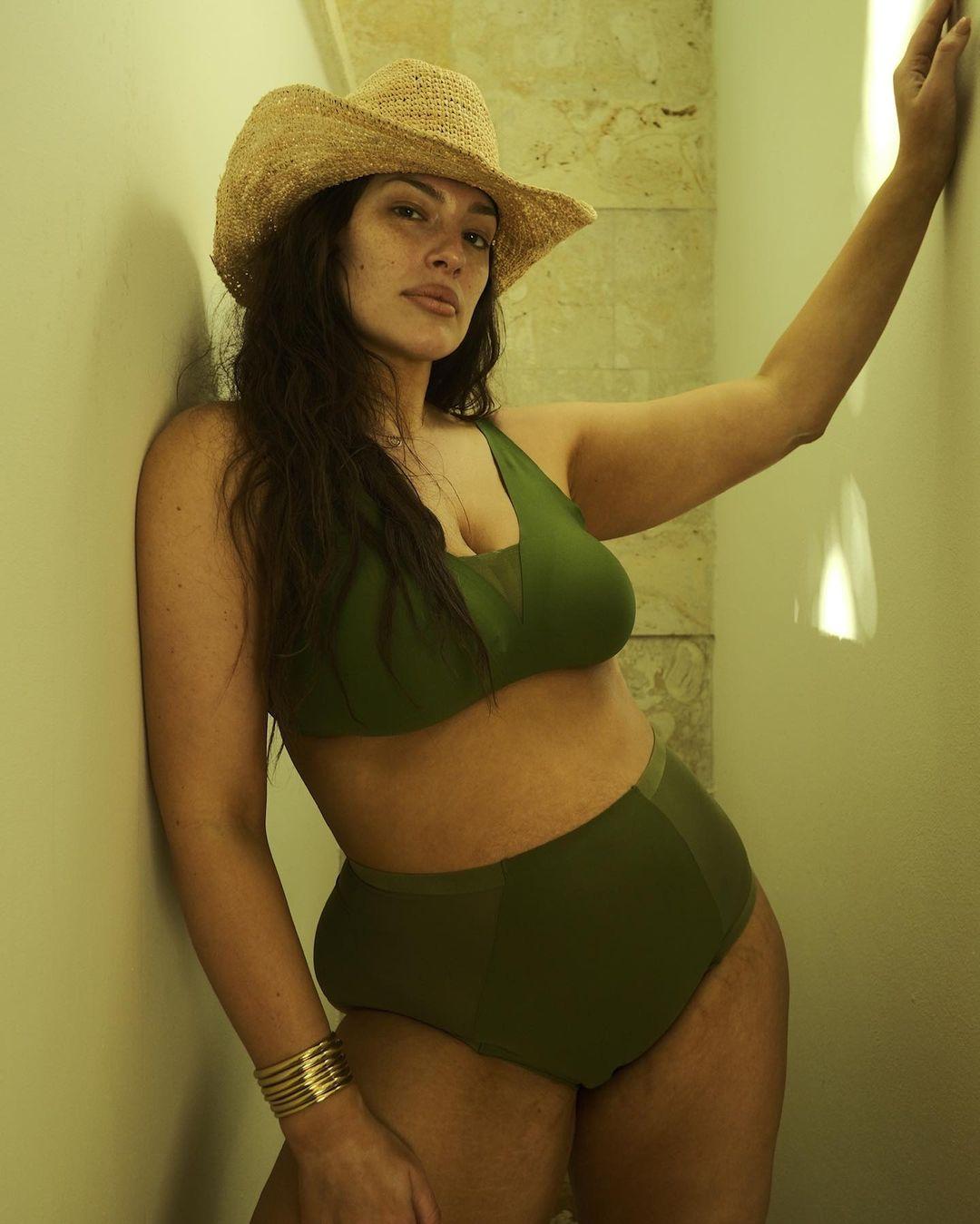 Ashley Graham Flaunts Trim Waist Cowboy Style In New IG Post