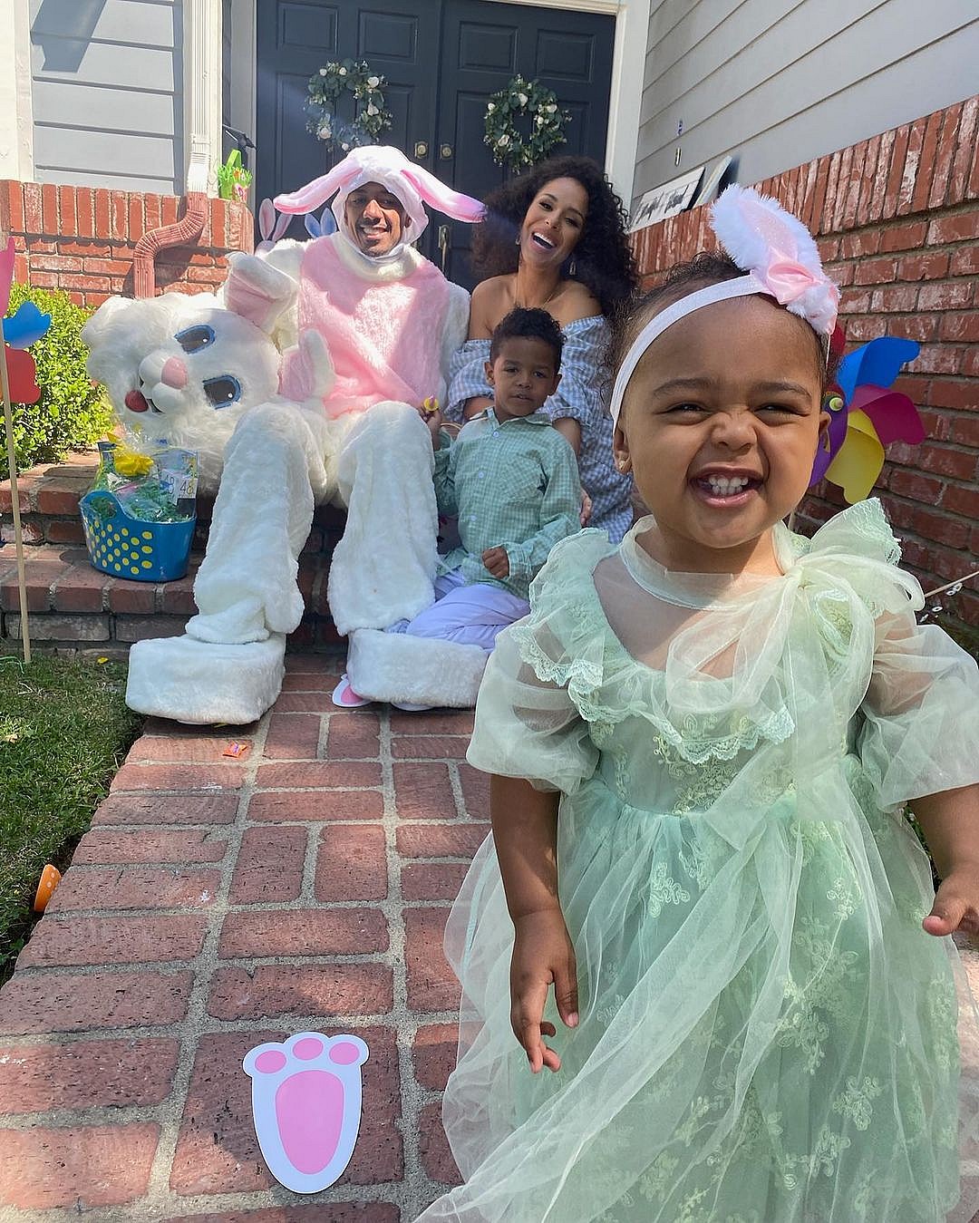 Nick Cannon and Brittany Bell