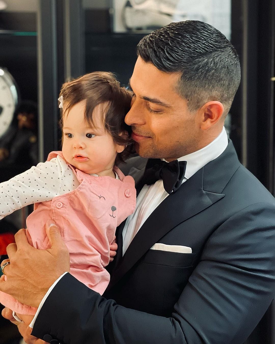 Wilmer Valderrama and his daughter