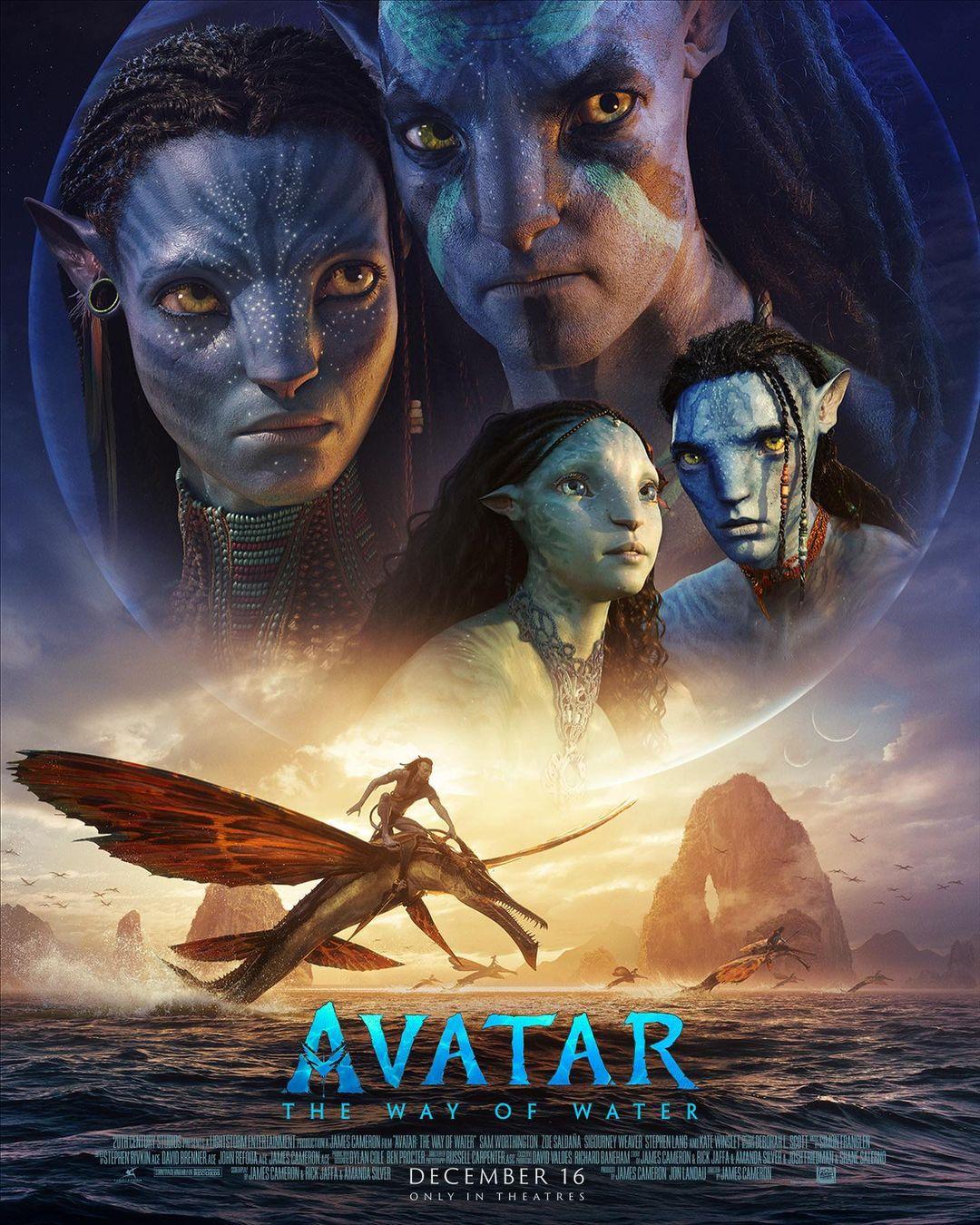 Avatar: The Way Of Water poster