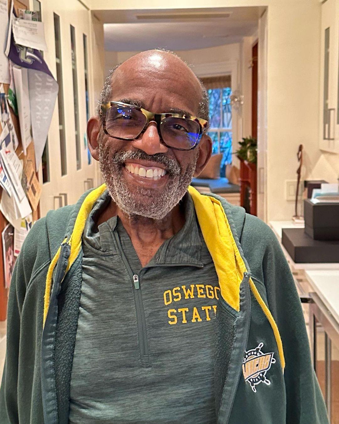 Al Roker's post on his Instagram page