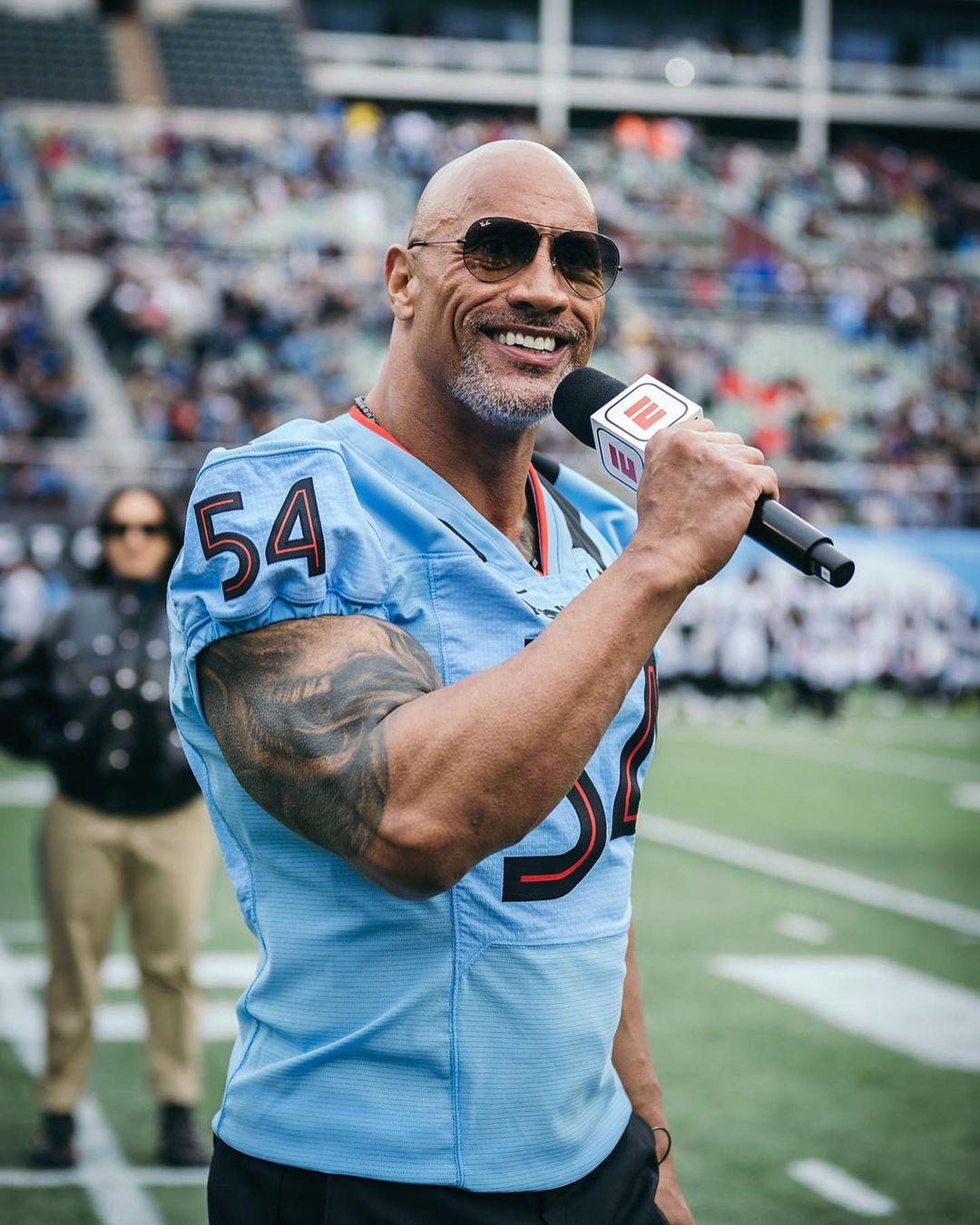 Dwayne Johnson Describes XFL Reopening As Unforgettable And 'Humbling Experience'