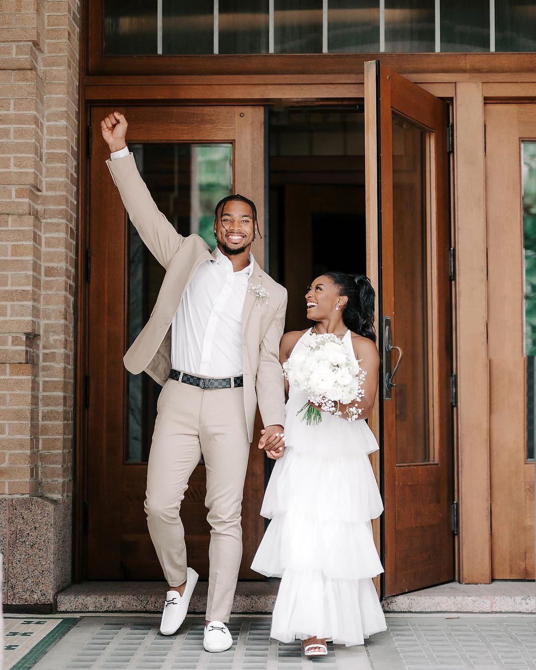 Simone Biles and Jonathan Owens' wedding