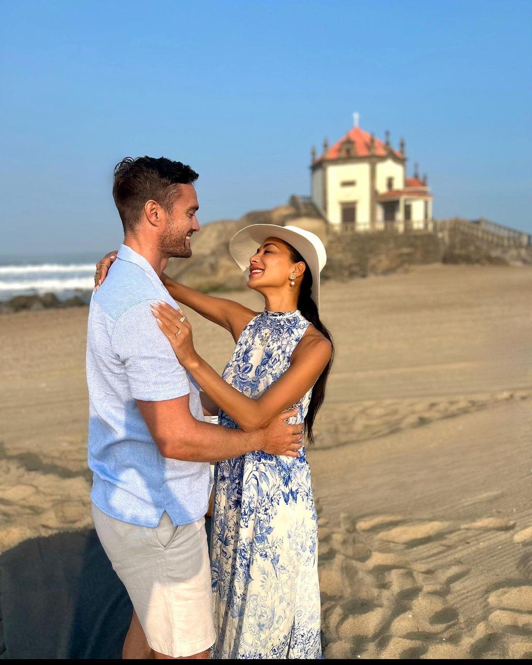 Nicole Scherzinger gets engaged to boyfriend Thom Evans