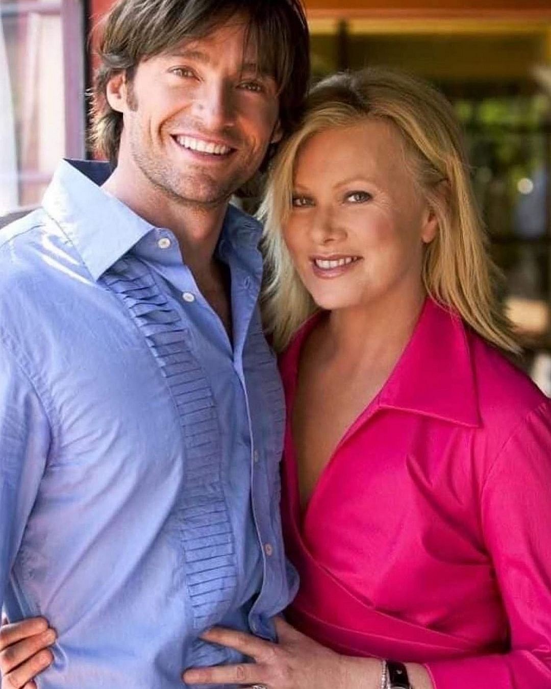 A throwback photo showing Hugh Jackman and Deborra-Lee Furness