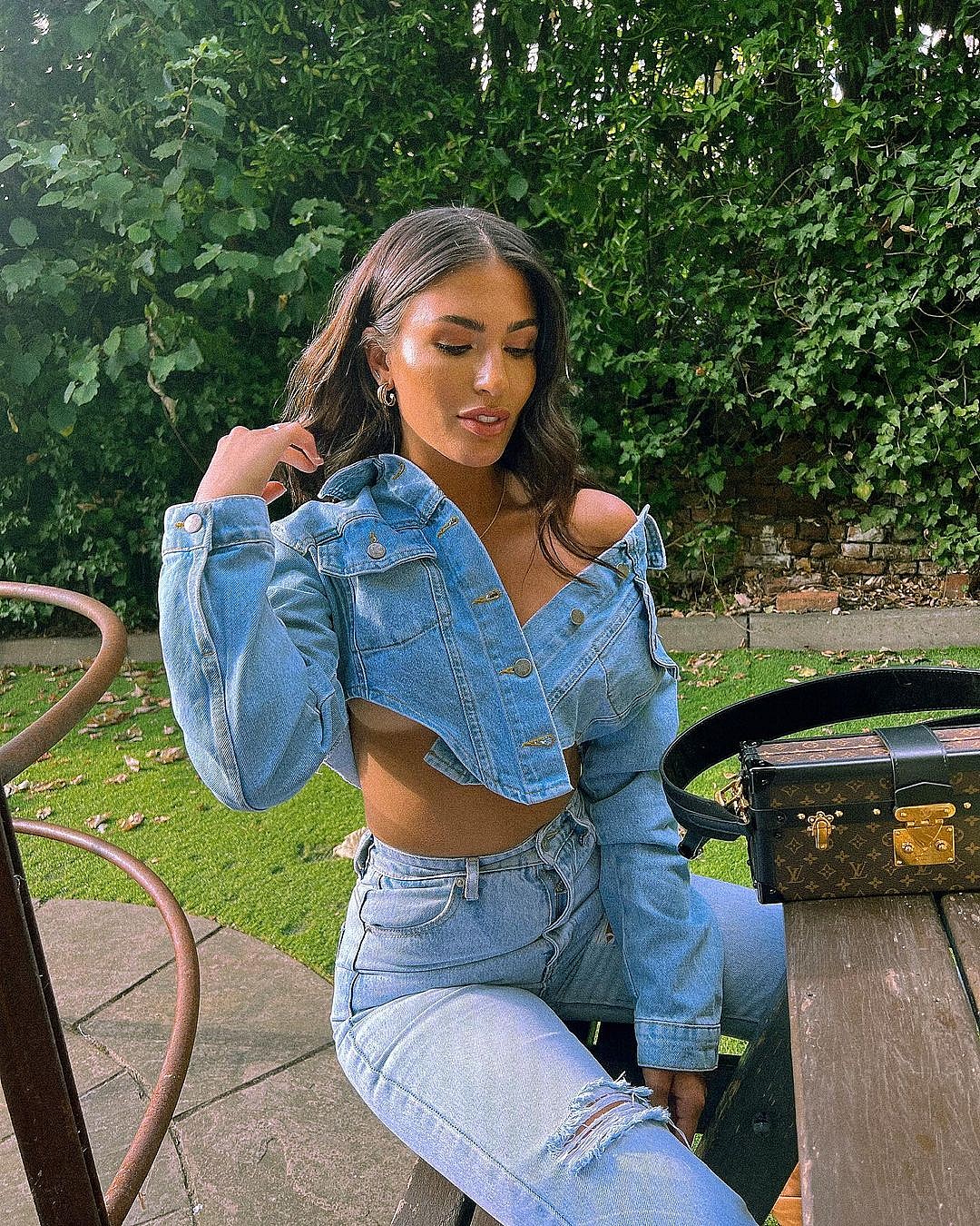 Emily Faye Miller in denim