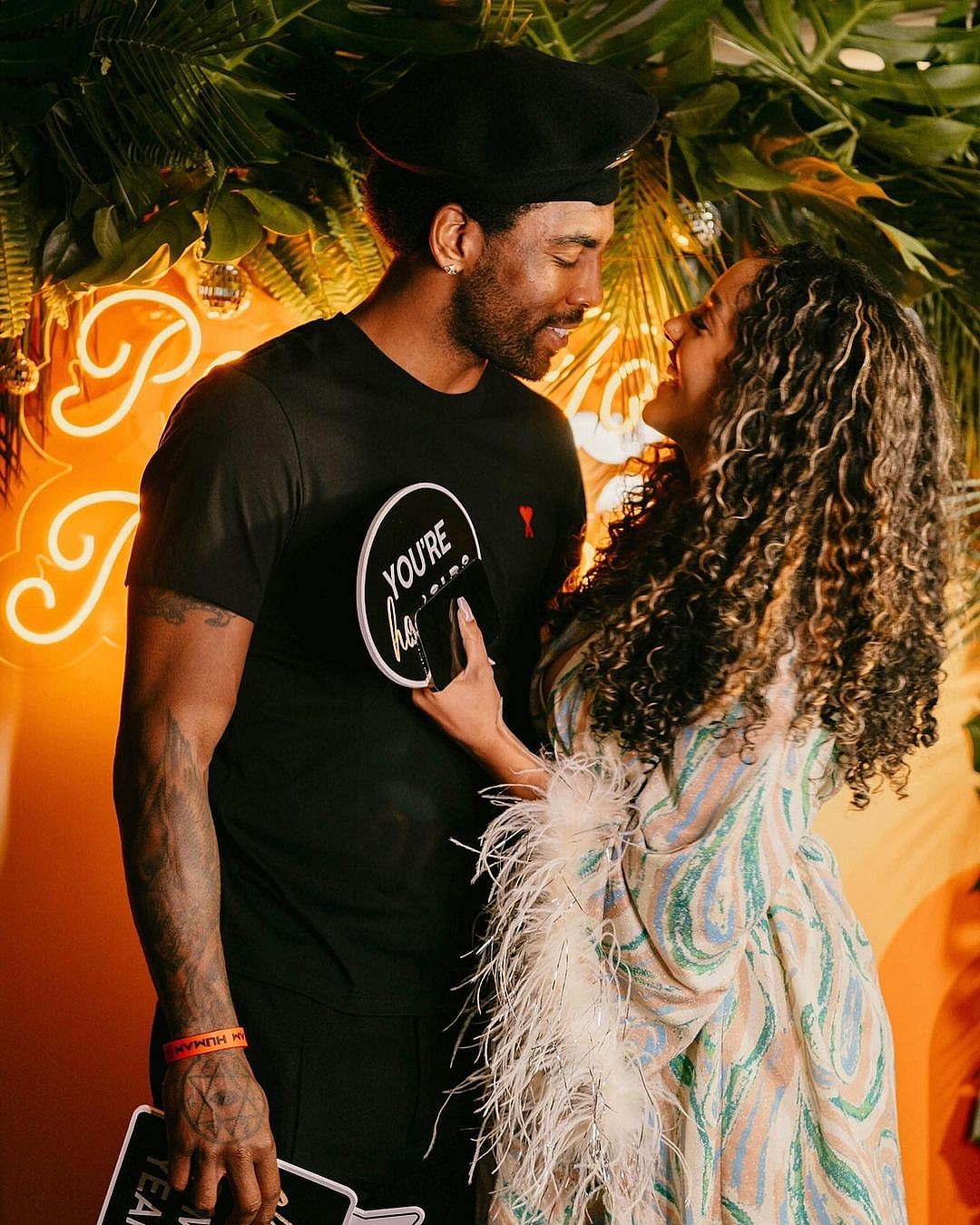 Kyrie Irving and Marlene Wilkerson