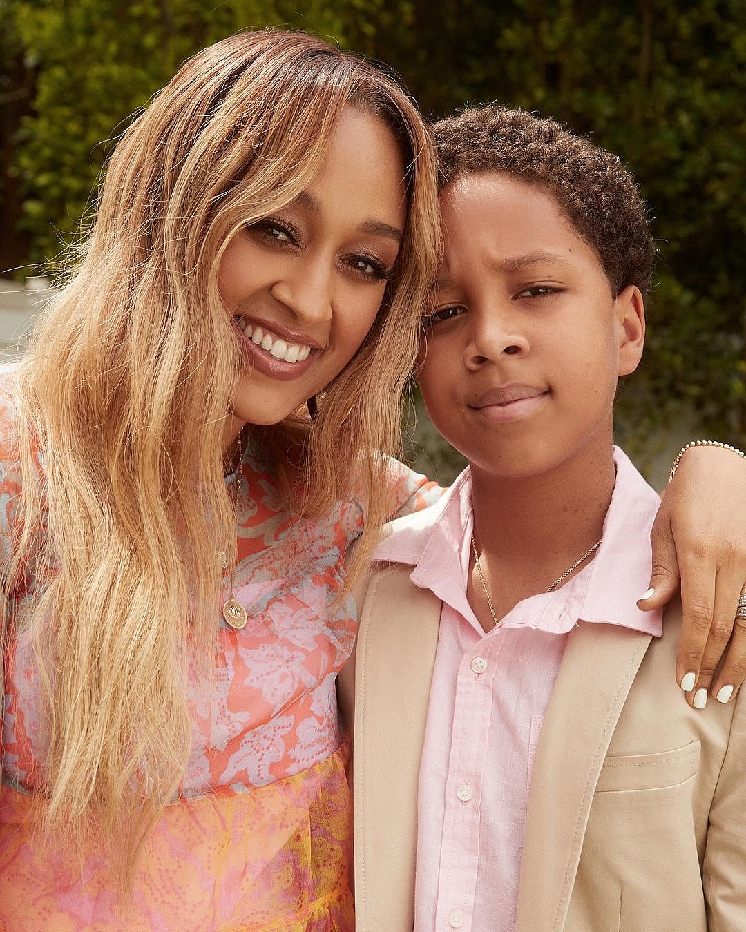 Tia Mowry and son Cree