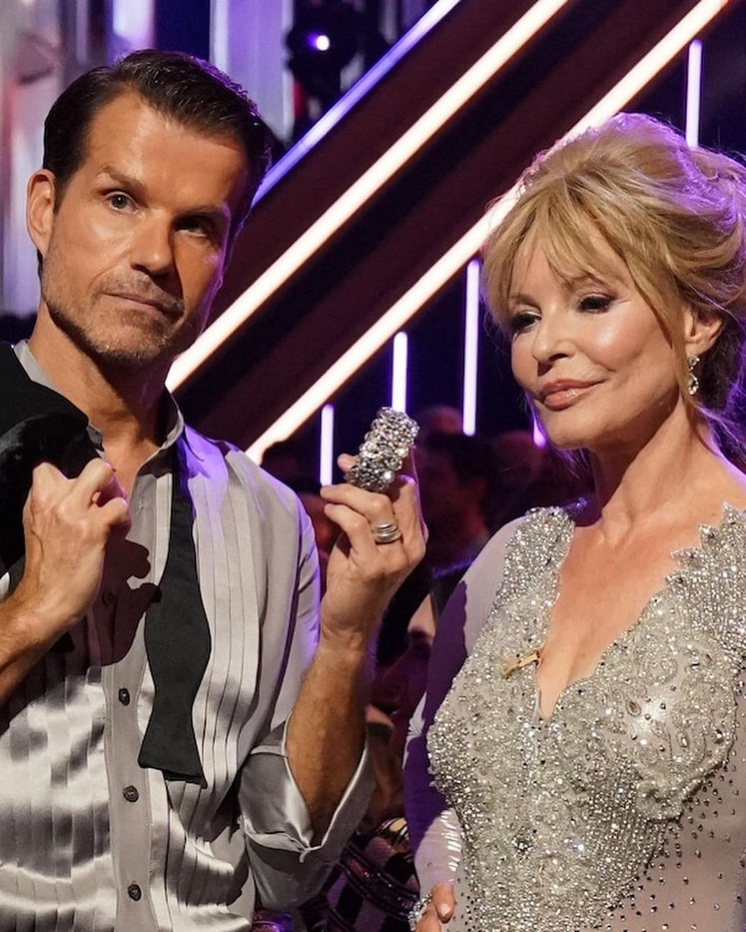 Louis van Amstel Cheryl Ladd