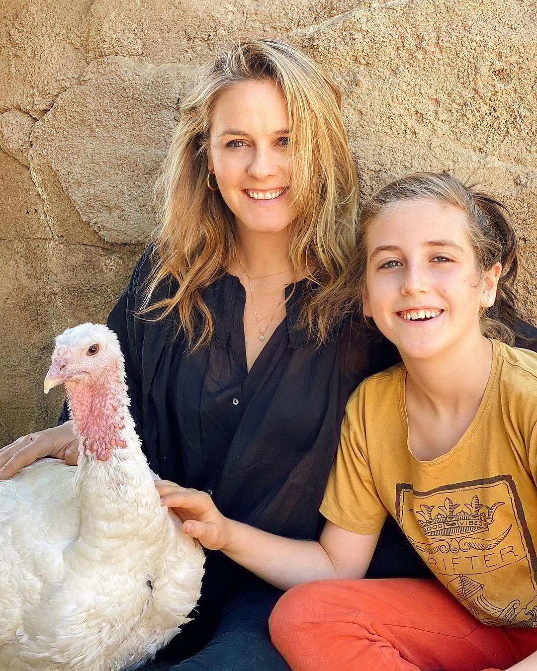 Alicia Silverstone and son Bear