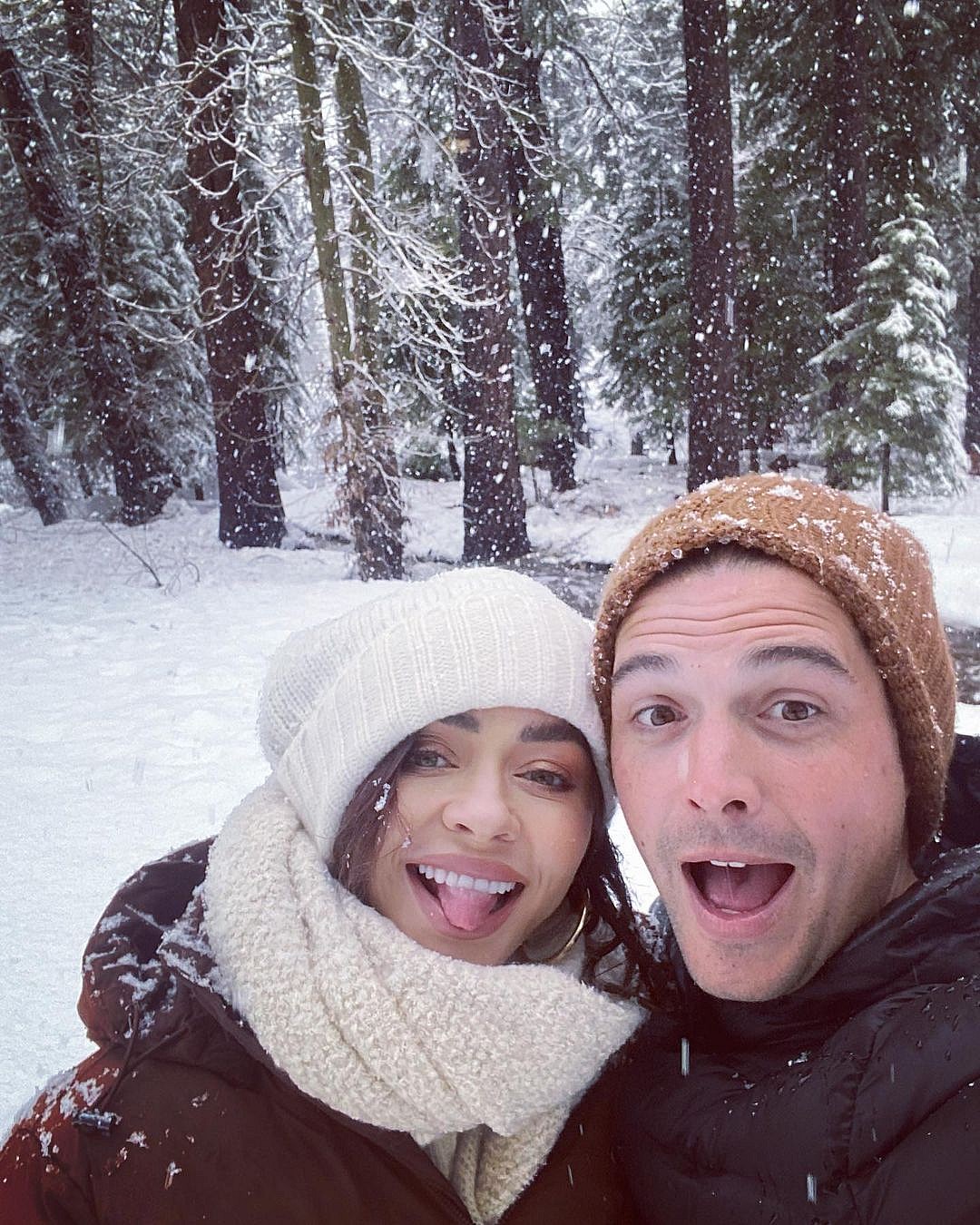 Sarah Hyland & Wells Adams' New Year celebrations