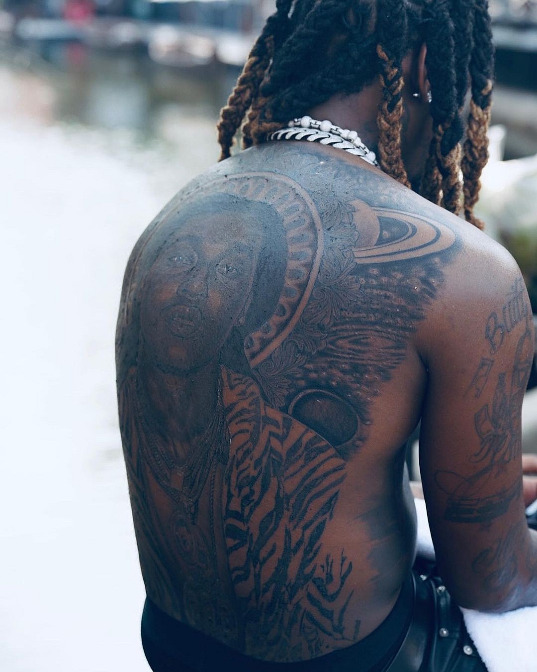 Offset Debuts Massive Back Tattoo In Honor Of The Late Takeoff