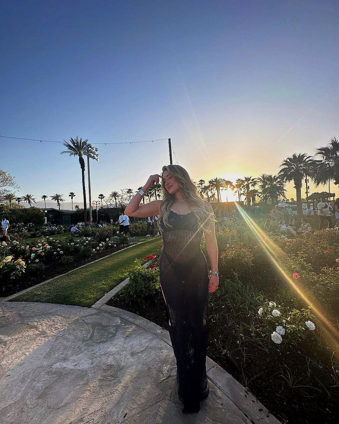 Rachel Recchia Leaves Little To Imagination With Sheer Coachella Outfit