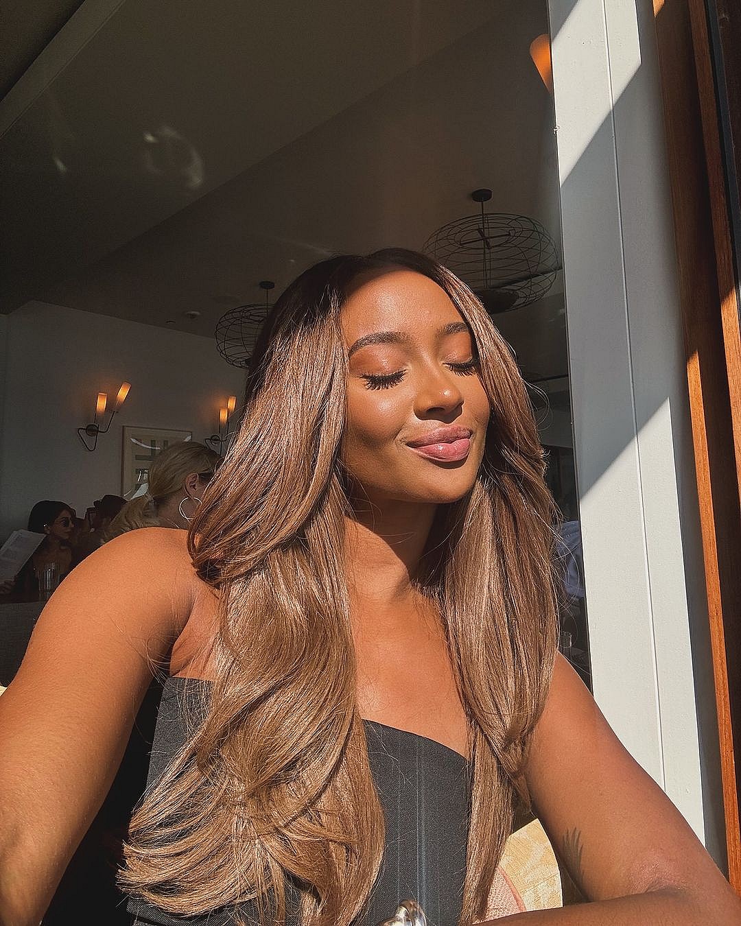 Kayla Nicole taking a selfie