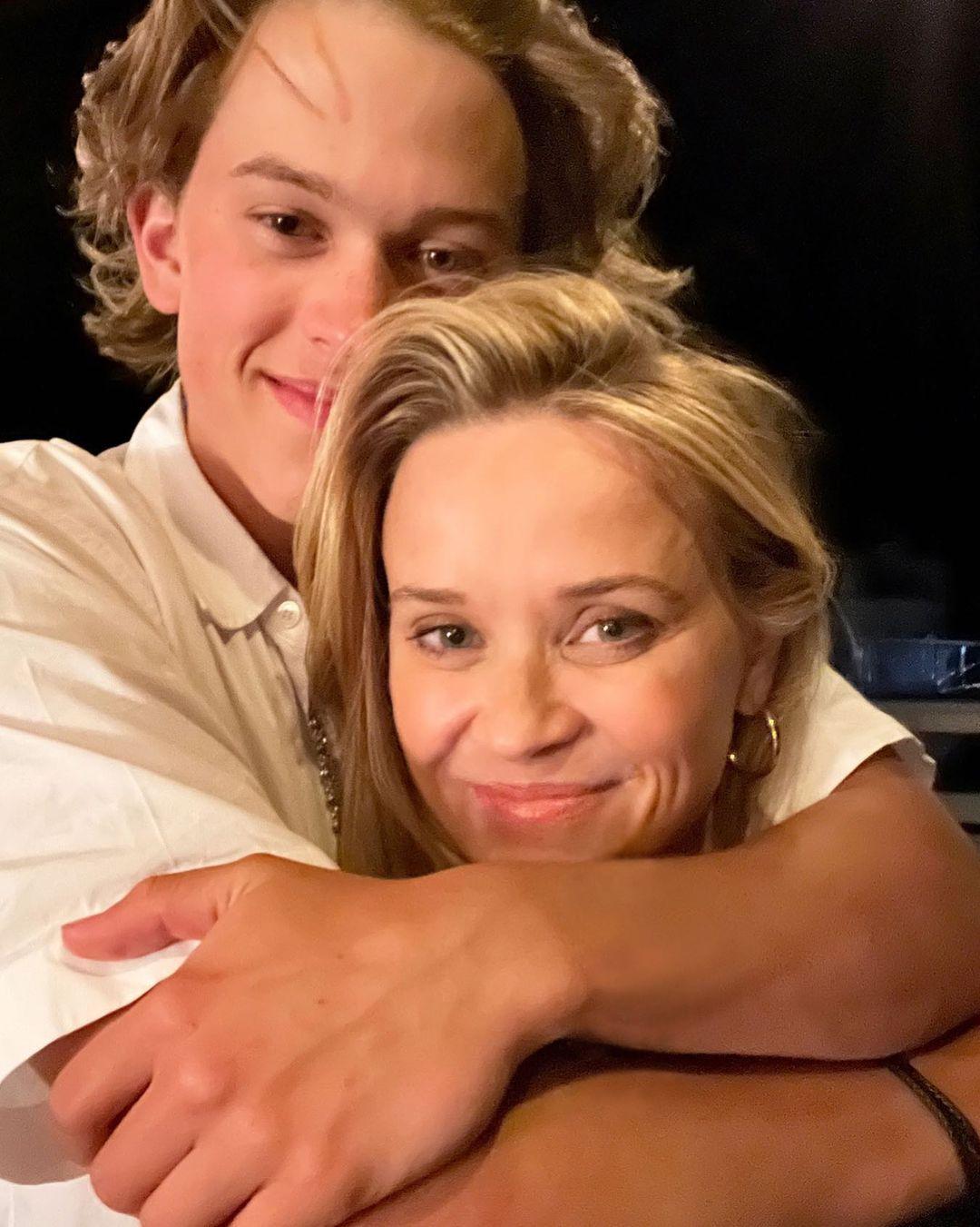 Reese Witherspoon & son Deacon