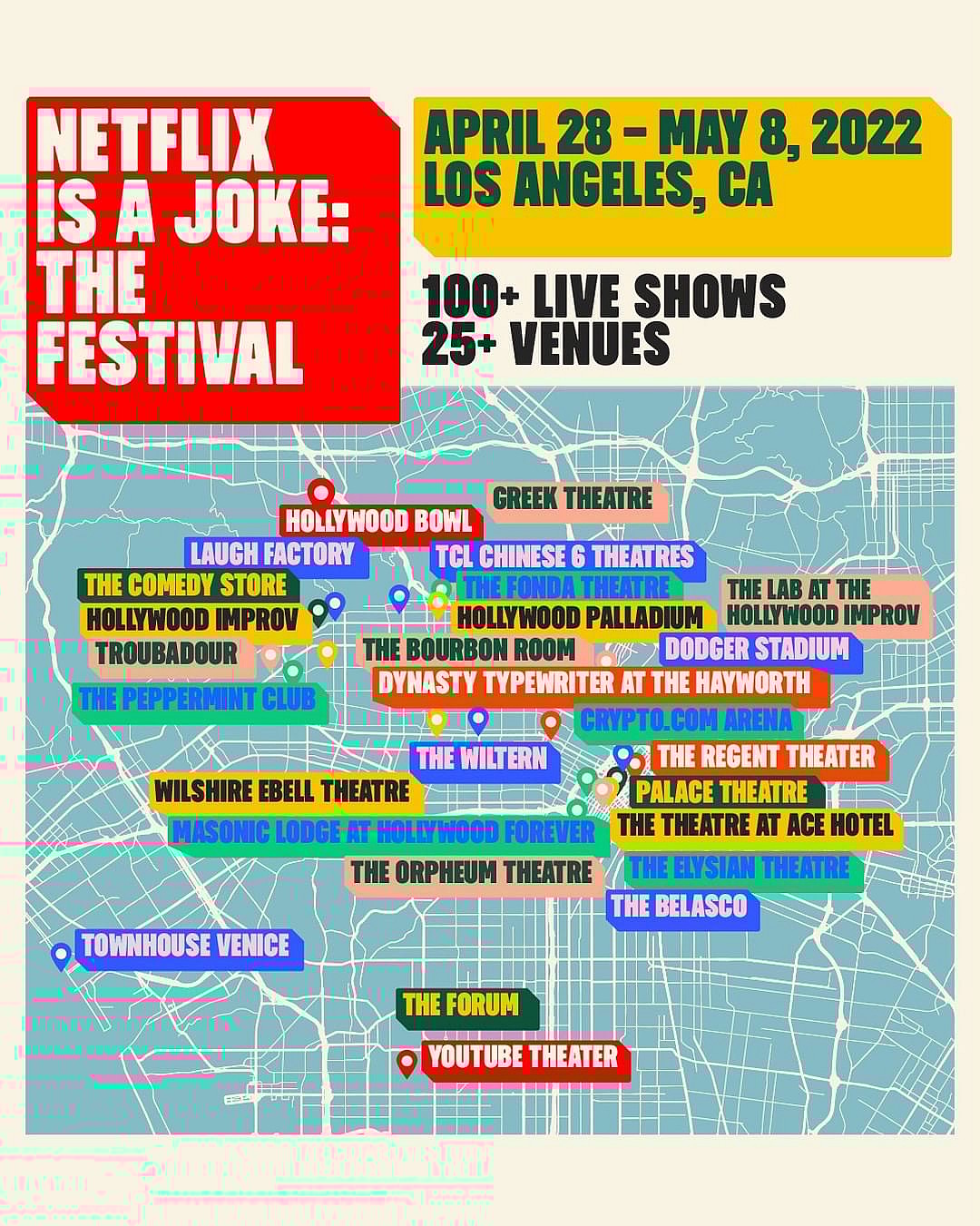 Netflix Is A Joke festival