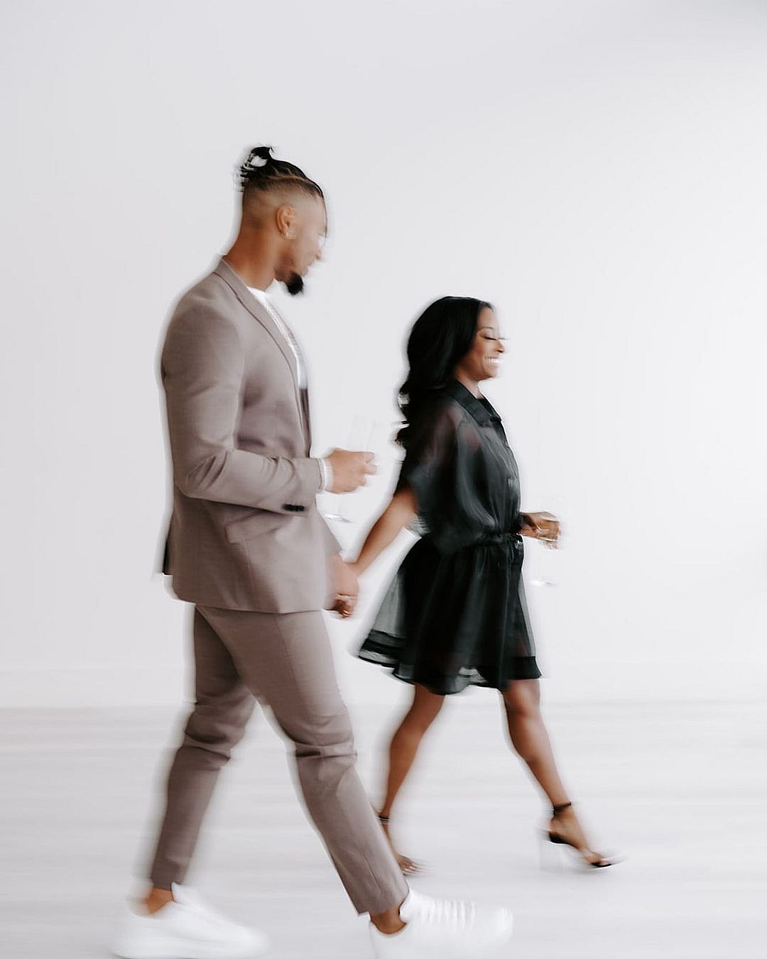 Simone Biles and her fiancé Jonathan Owens