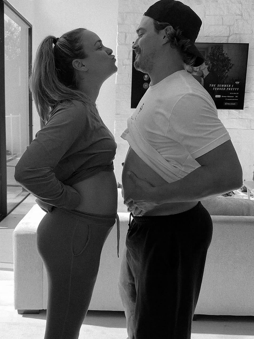 Kike Hernandez and his wife. 