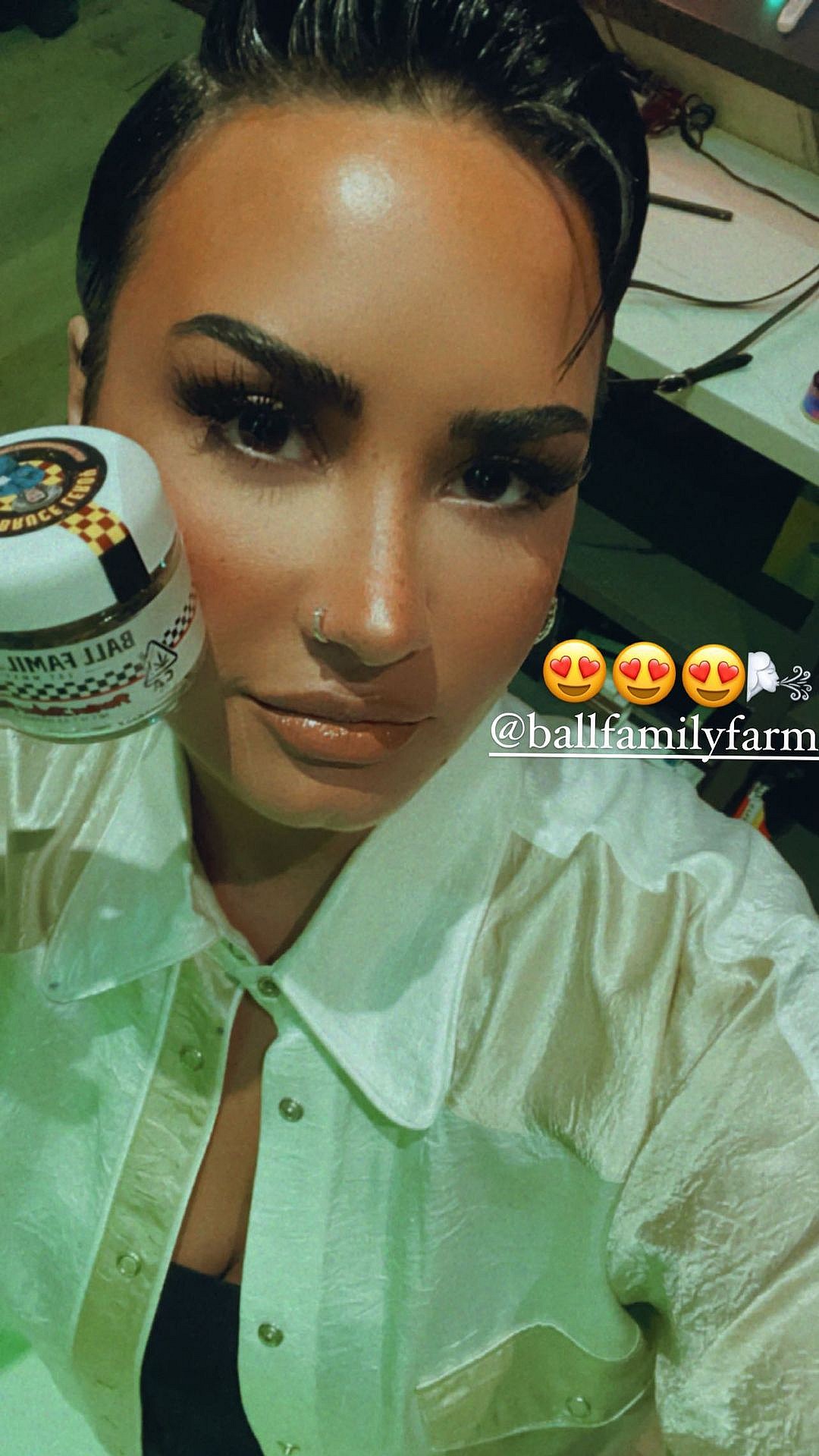 Demi Lovato Shares Video Smoking Weed, 'I'm California Sober!'