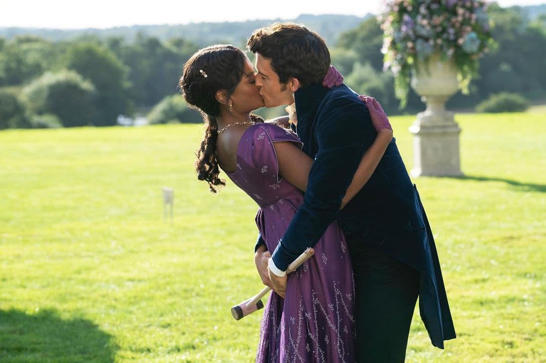 Bridgerton's Simone Ashley's sex scenes came snail inspired