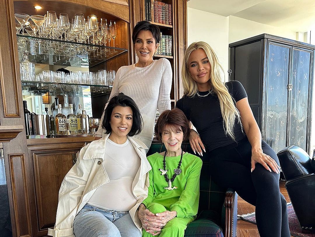 The Kardashians Shower Grandma MJ With Love For Her 89th Birthday