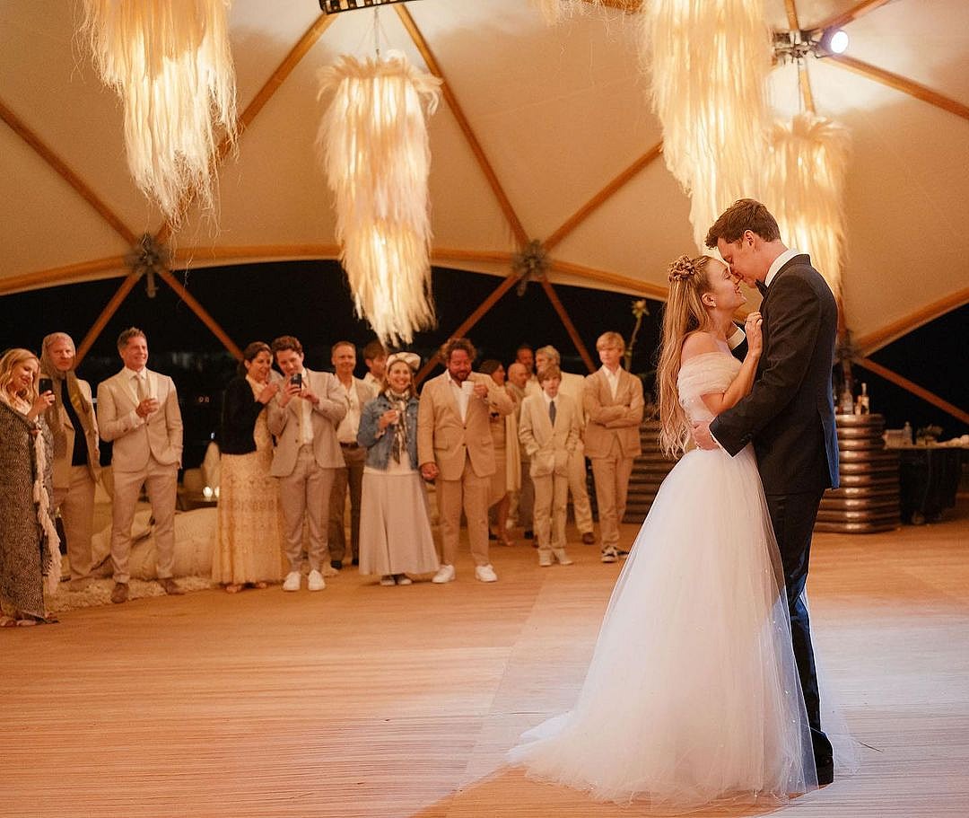 Billie Lourd and Austen Rydell wedding anniversary