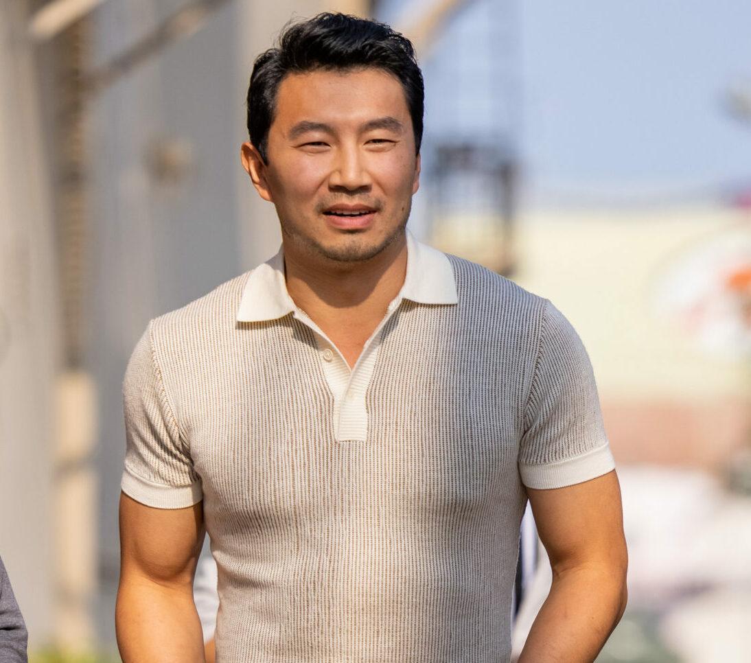 Simu Liu at Kimmel