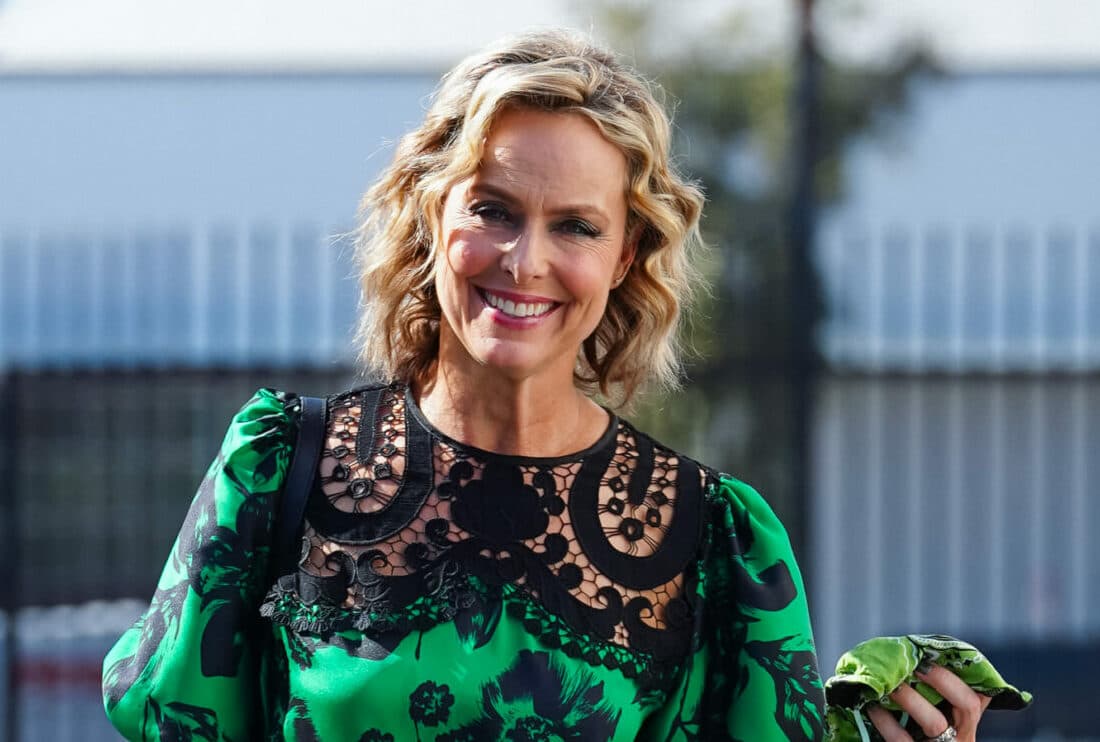 Melora Hardin outside Dancing With The Stars Rehearsal Studio