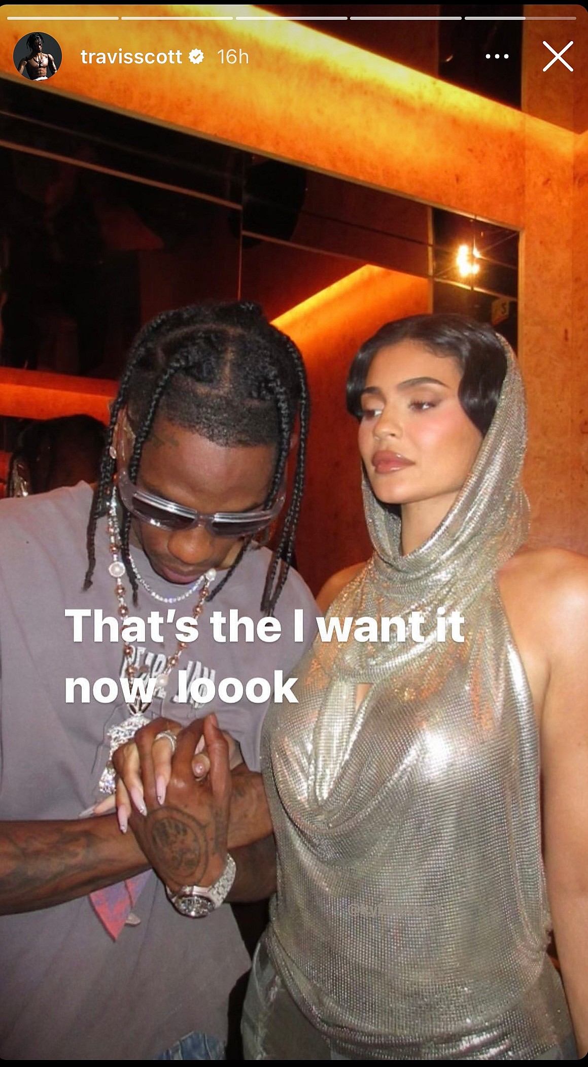 Kylie Jenner and Travis Scott