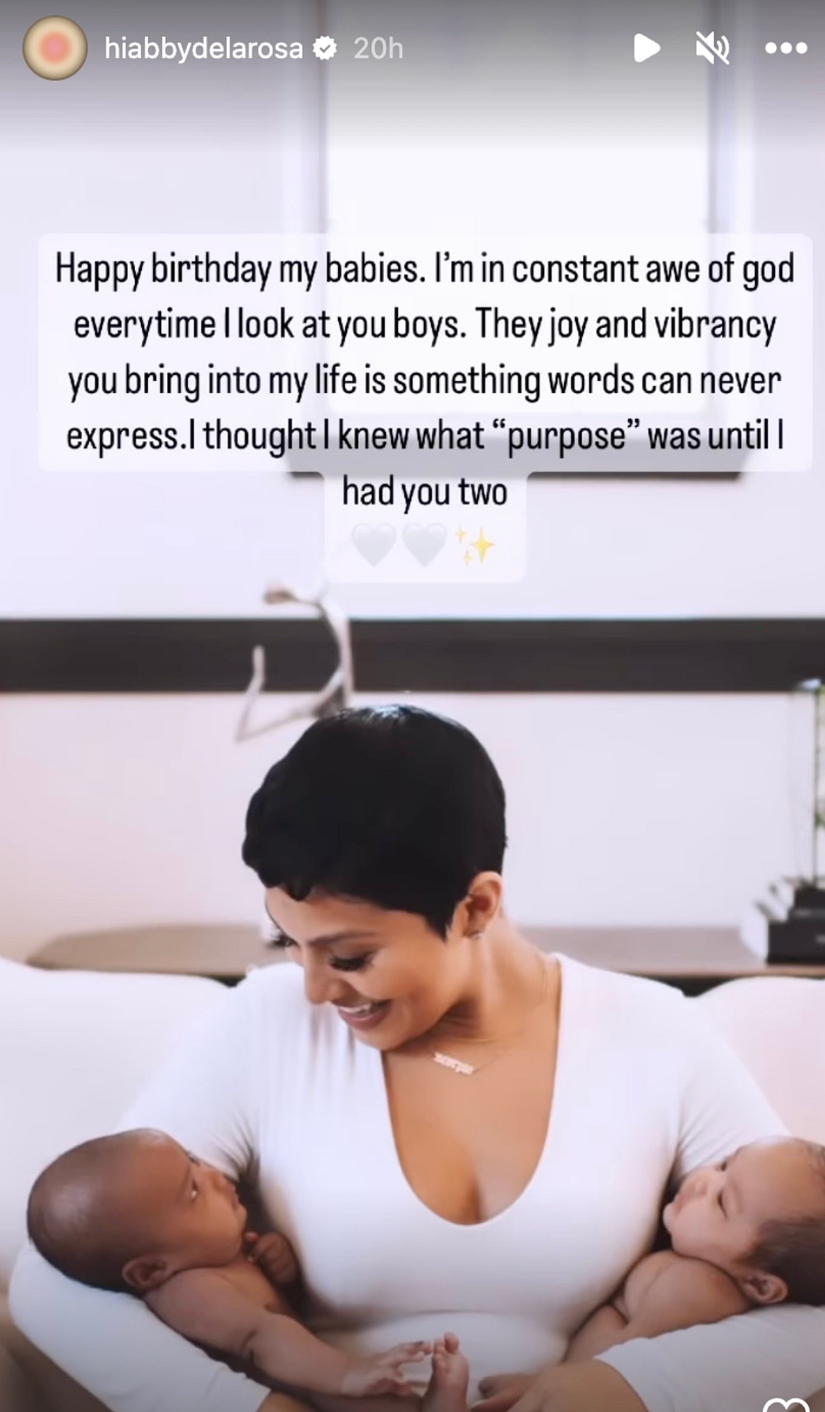 Abby De La Rosa and Nick Cannon's twins turn 2