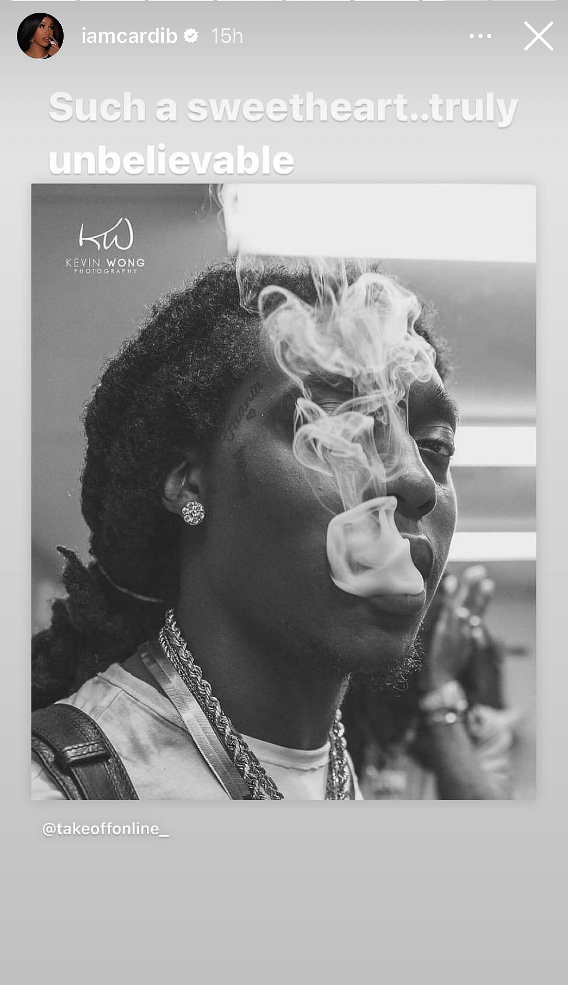 Cardi B remembers late Takeoff