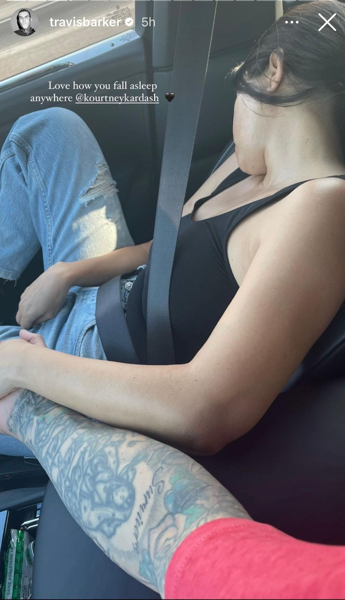 Travis Barker's tribute to wife Kourtney Kardashian on her birthday