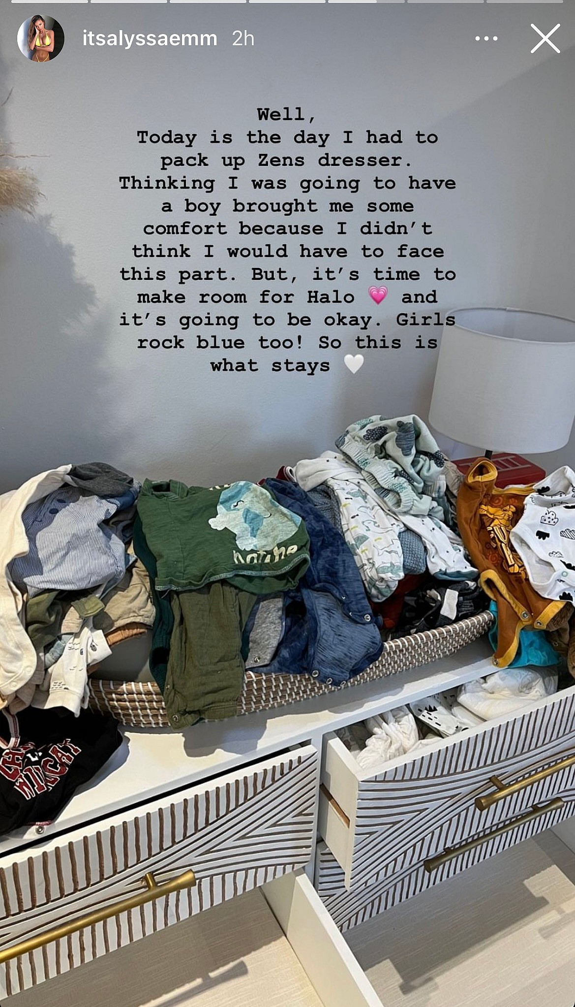 Alyssa Scott remembers late son Zen