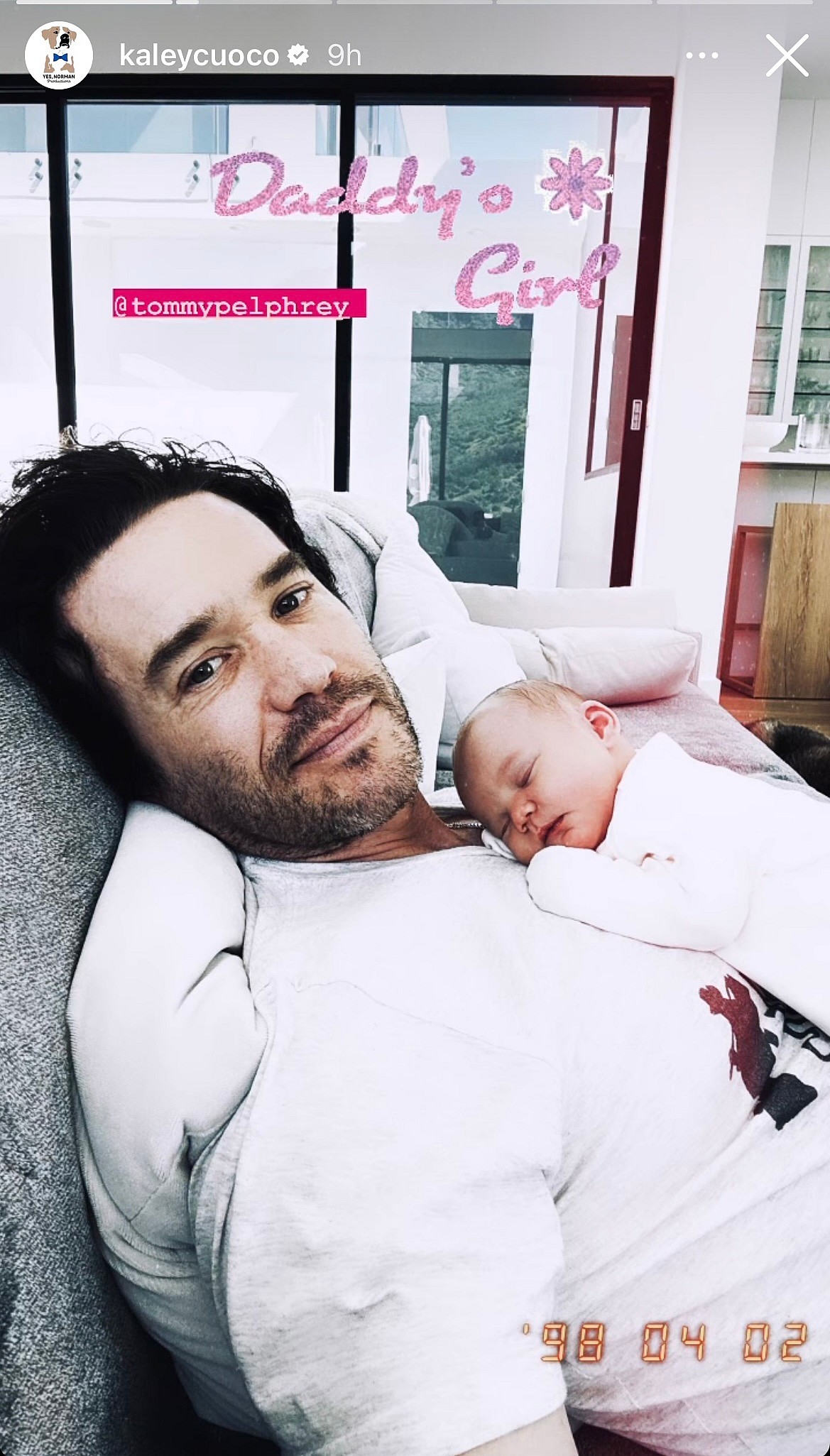 Kaley Cuoco gushes about daughter being a daddy's girl