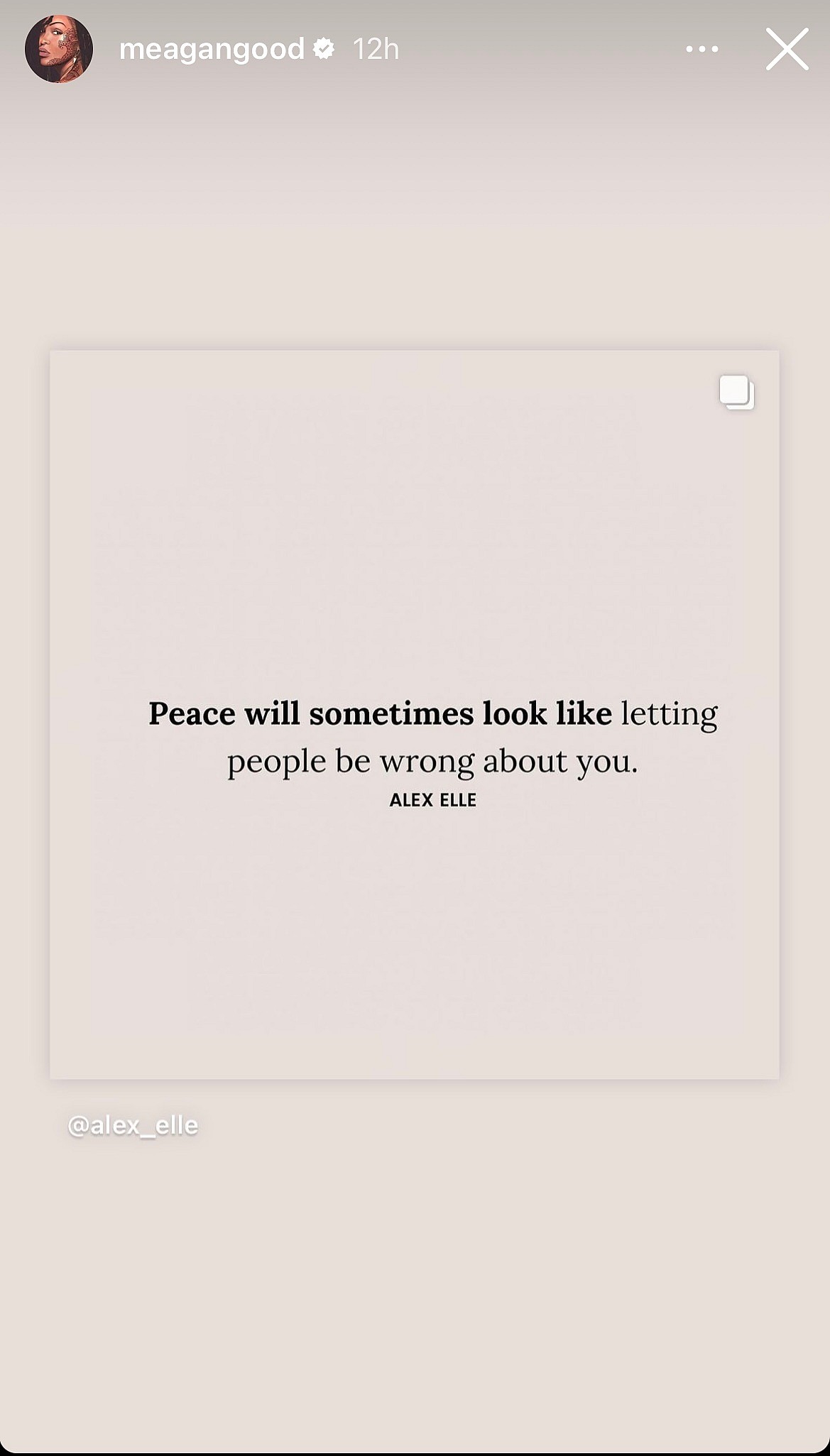 Meagan Good shares quote about peace amid Jonathan Majors romance